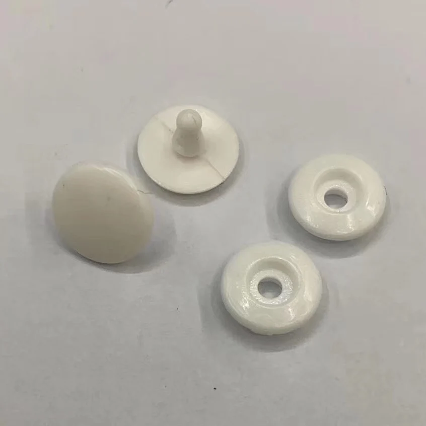 10mm Kam Snaps T5 White Or Black Pom Plastic Snap Rivet Buttons For ...