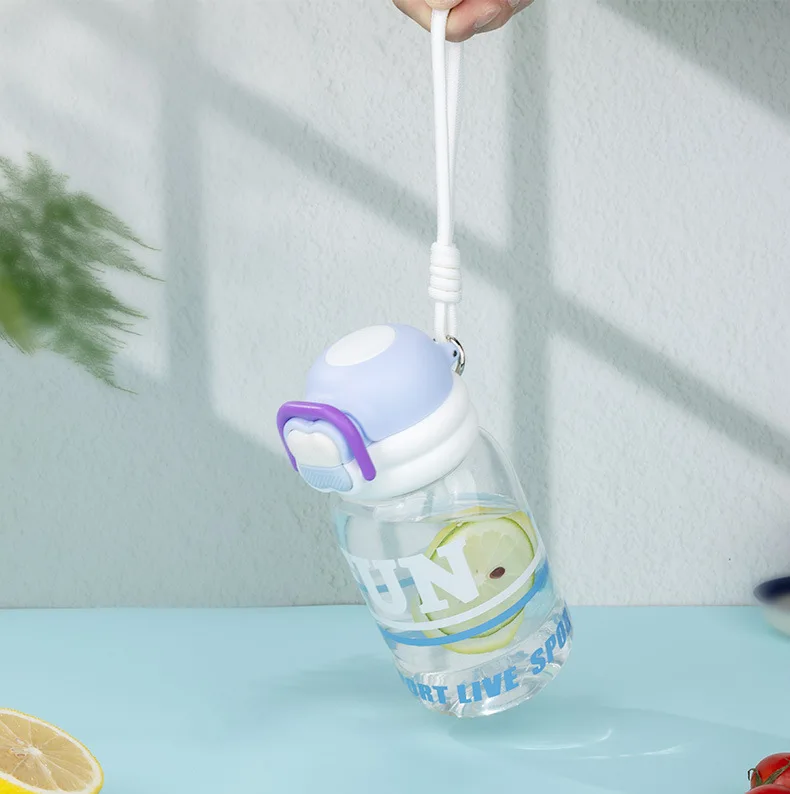 Unisex Tritan Sports Water Bottle Large Capacity Portable Gym Cup High Temperature Resistant for Camping Direct Drinking Method