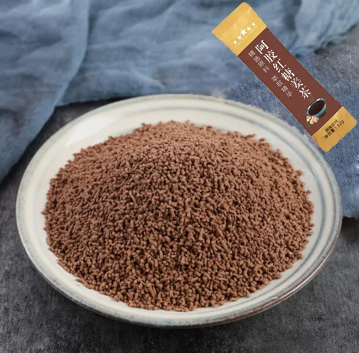 Free Shipping Oem Brown Sugar Ginger Ejiao Tea Instant Honey Red Tea