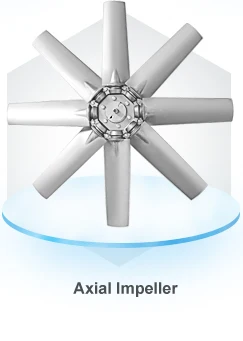 Multi-wing Forward Curve Impeller, 284mm, Centrifugal - detail 12