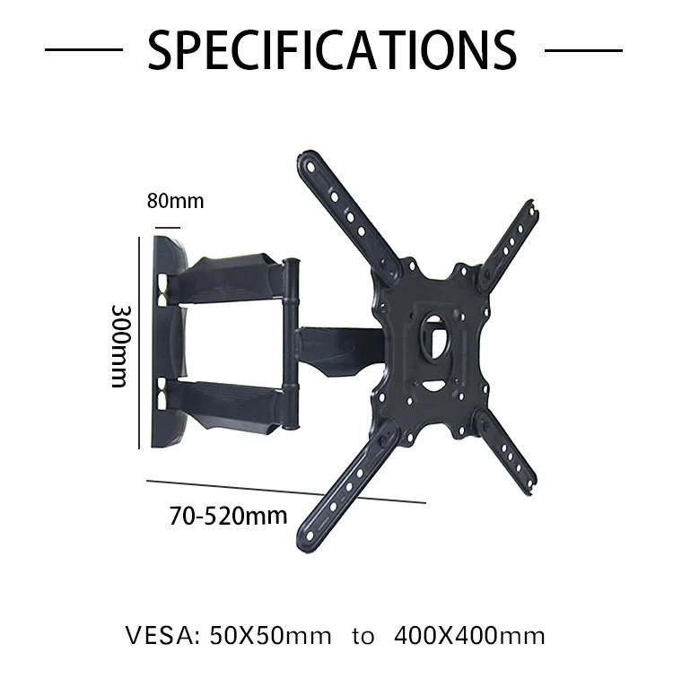 rack tv bracket wall mount