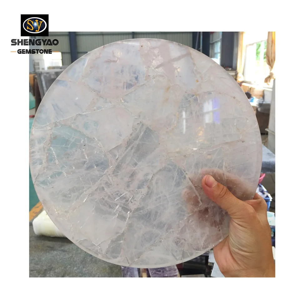 custom kitchen accessories light rose quartz serving tray