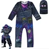 2019 latest European fancy party character halloween carnival boy child ninja 3d print devil bodysuit costume