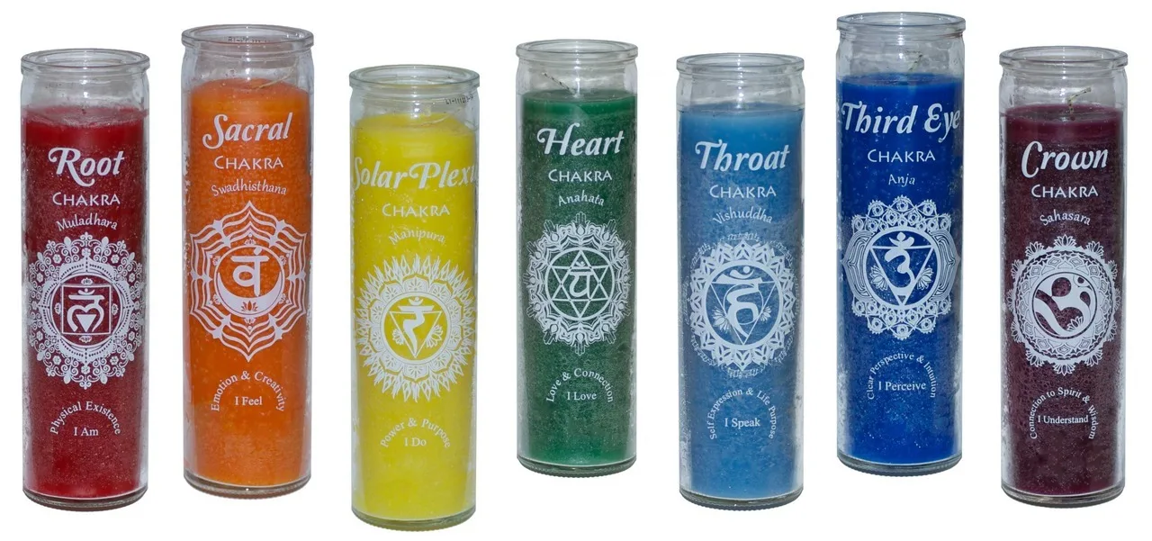 Chakra 7 Day Candles Buy Candles,7 Days Memorial Candle,5 Days