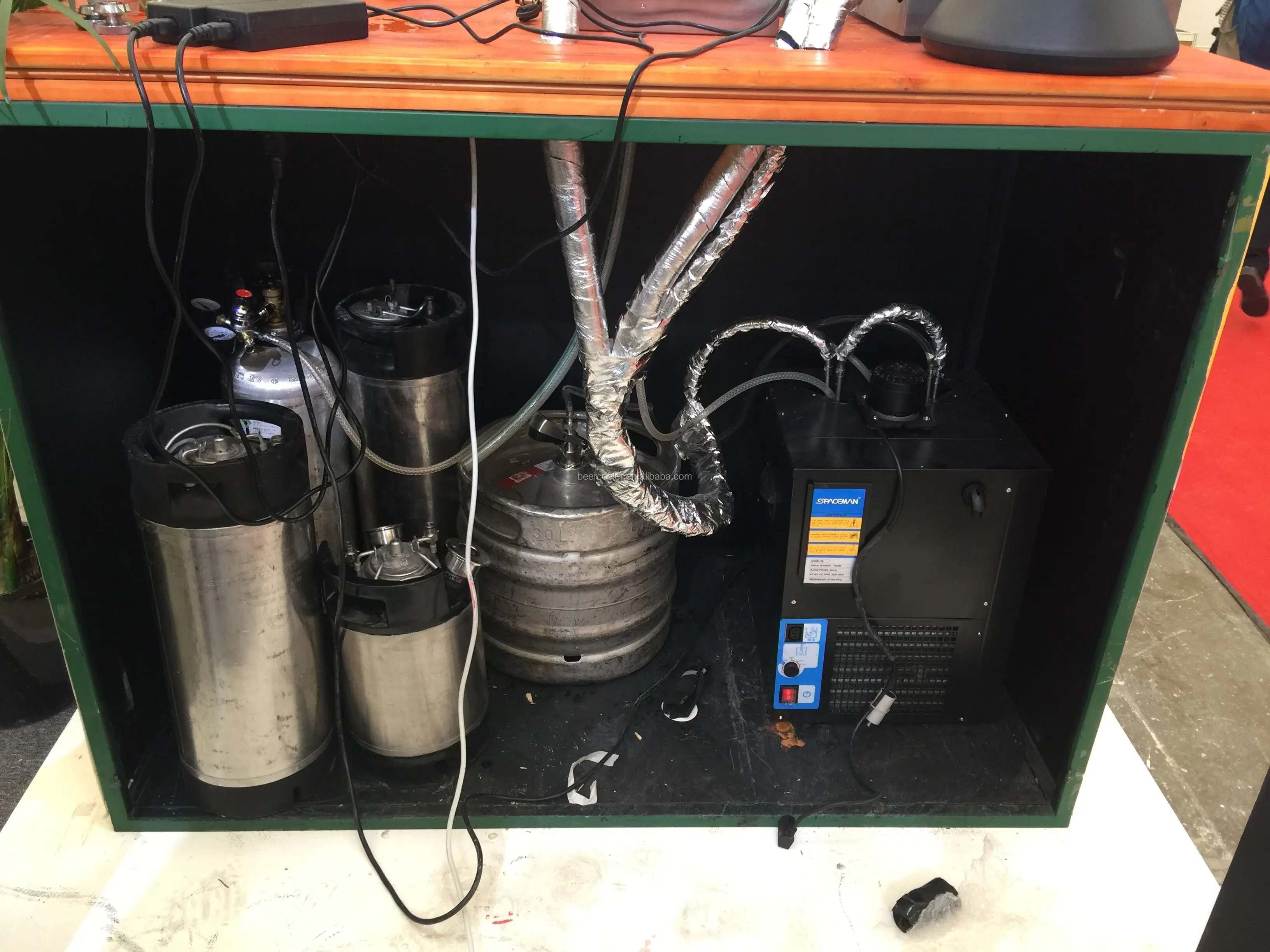 Xbeer Bottoms Up Beer Dispenser Two Taps Beer Cooler Buy Beer Cooler