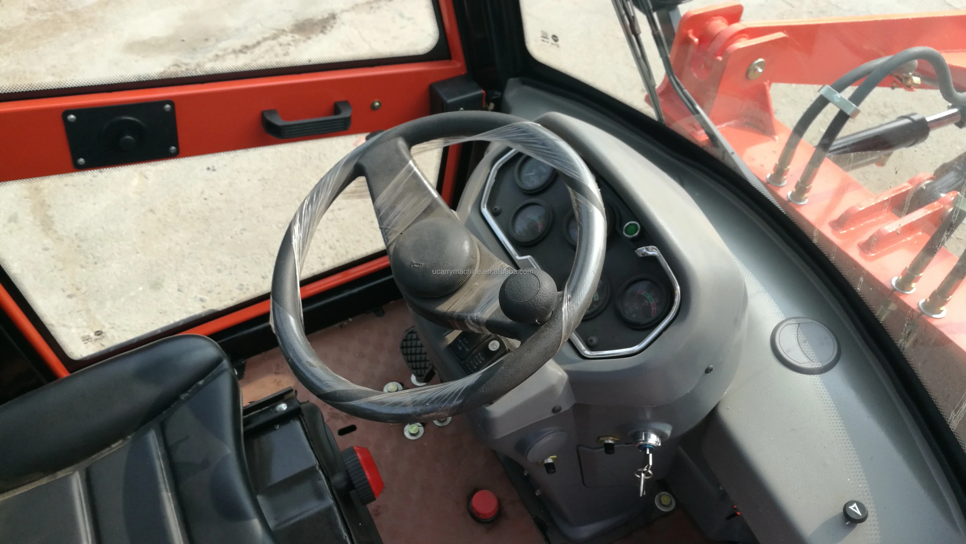 操纵杆快速挂钩电动传动液压zl08迷你前端轮式装载机