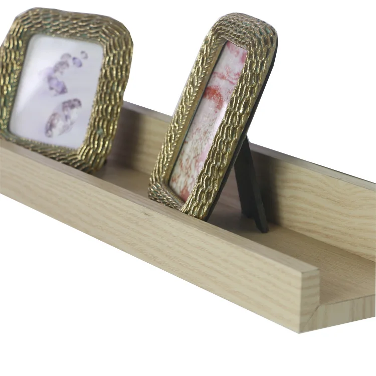 23x4x2 inches bathroom wall shelf, wood shelves natural for home decor