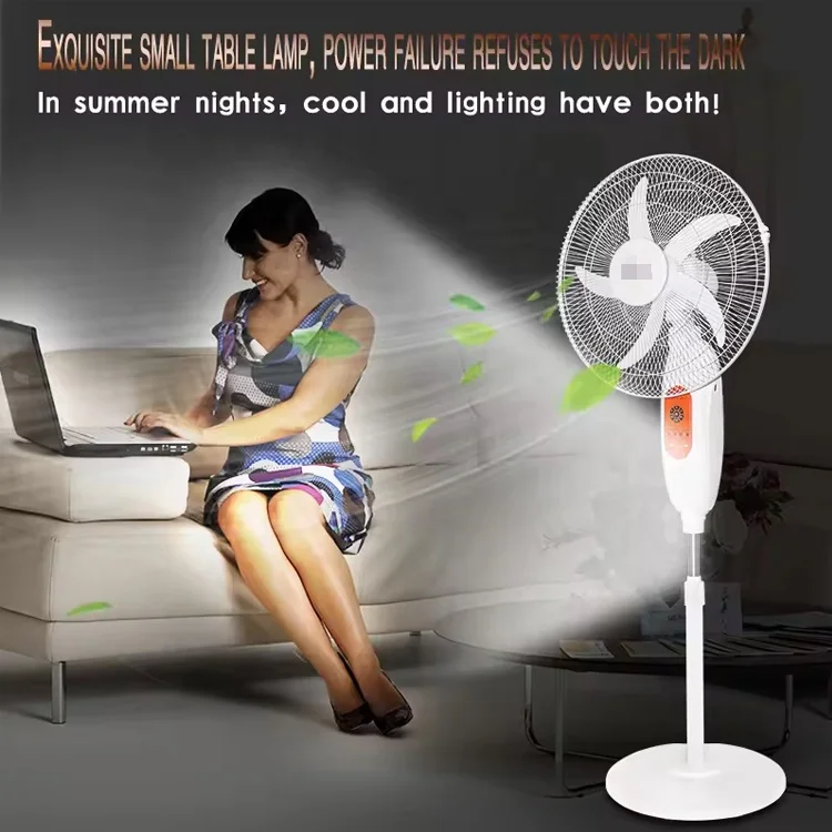 Control Solar Rechargeable Fan, LED, 18W, plastic - detail 8