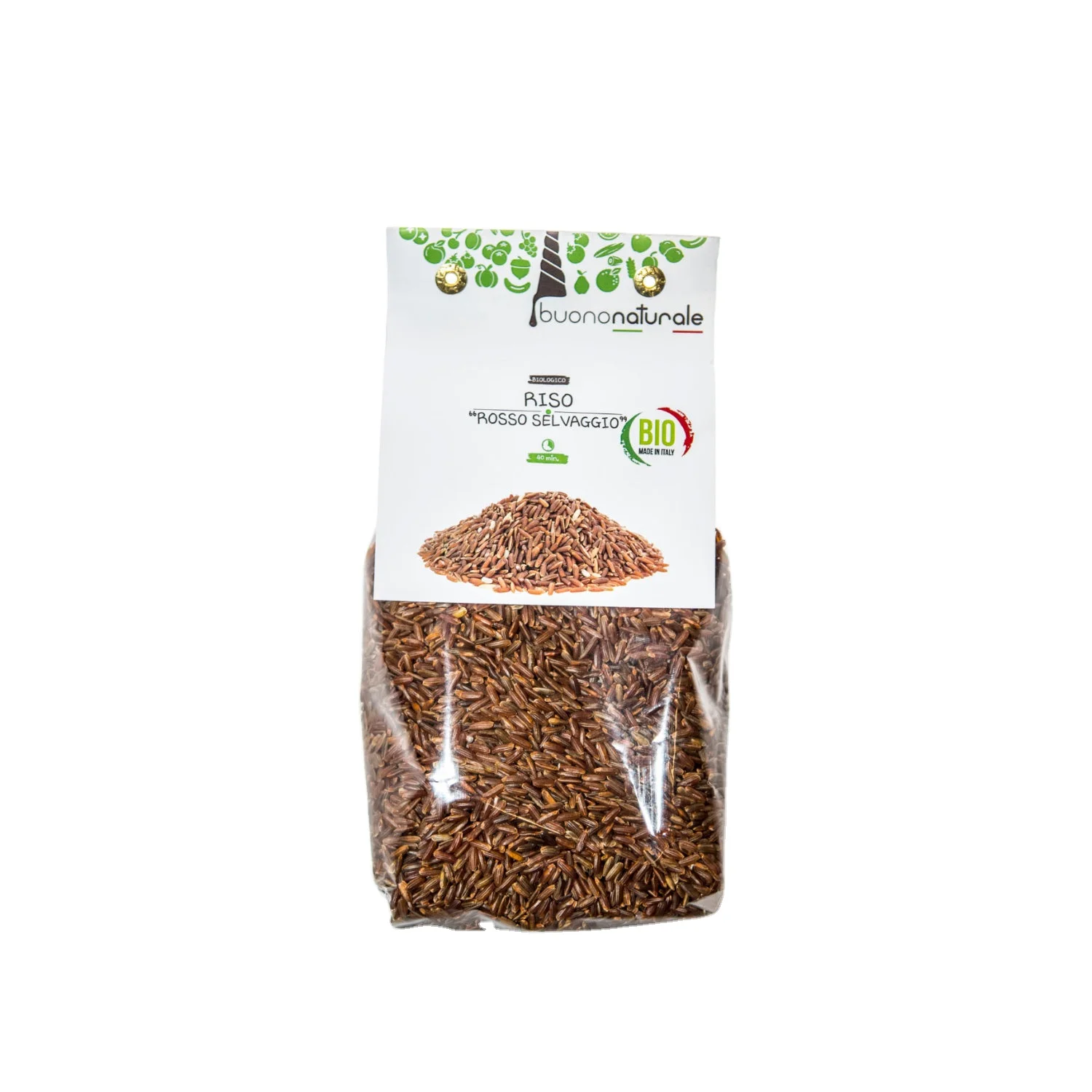 Red Rice Organic 500g Wholegrain Italian Rice Ready In 30-35 Minutes ...