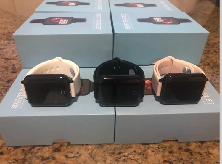 Free shipping to usa 2020 hot selling B57 bracelet touch screen 1.3 inch colorful IP67 blood pressure sport smart watch band