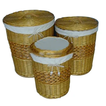 wicker basket laundry hamper