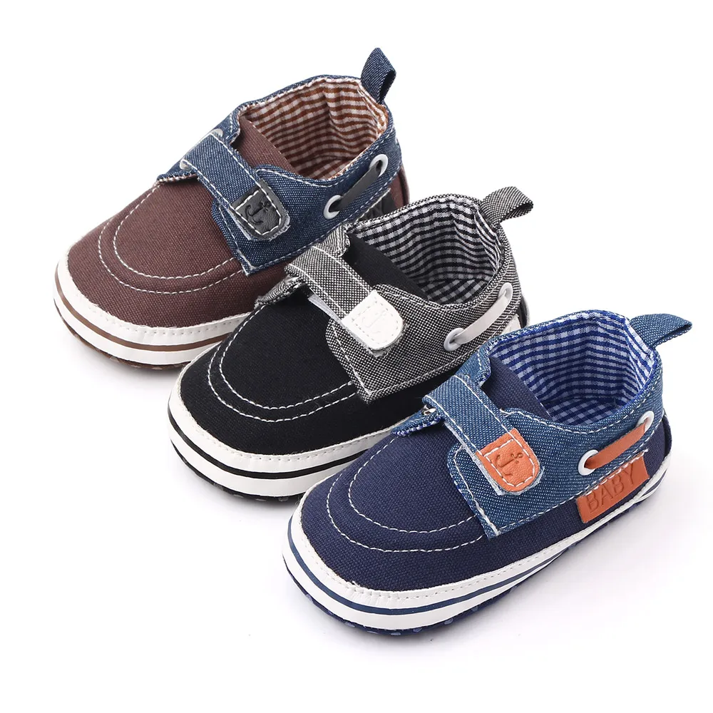 Baby Shoes Cool Boy Soft Sole Infant Toddler Shoes Kids Children Casual Shoes factory