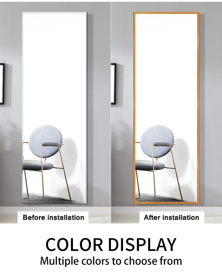 Simple Multicolor Plaster Selfadhesive Decorative Line Mirror Edging