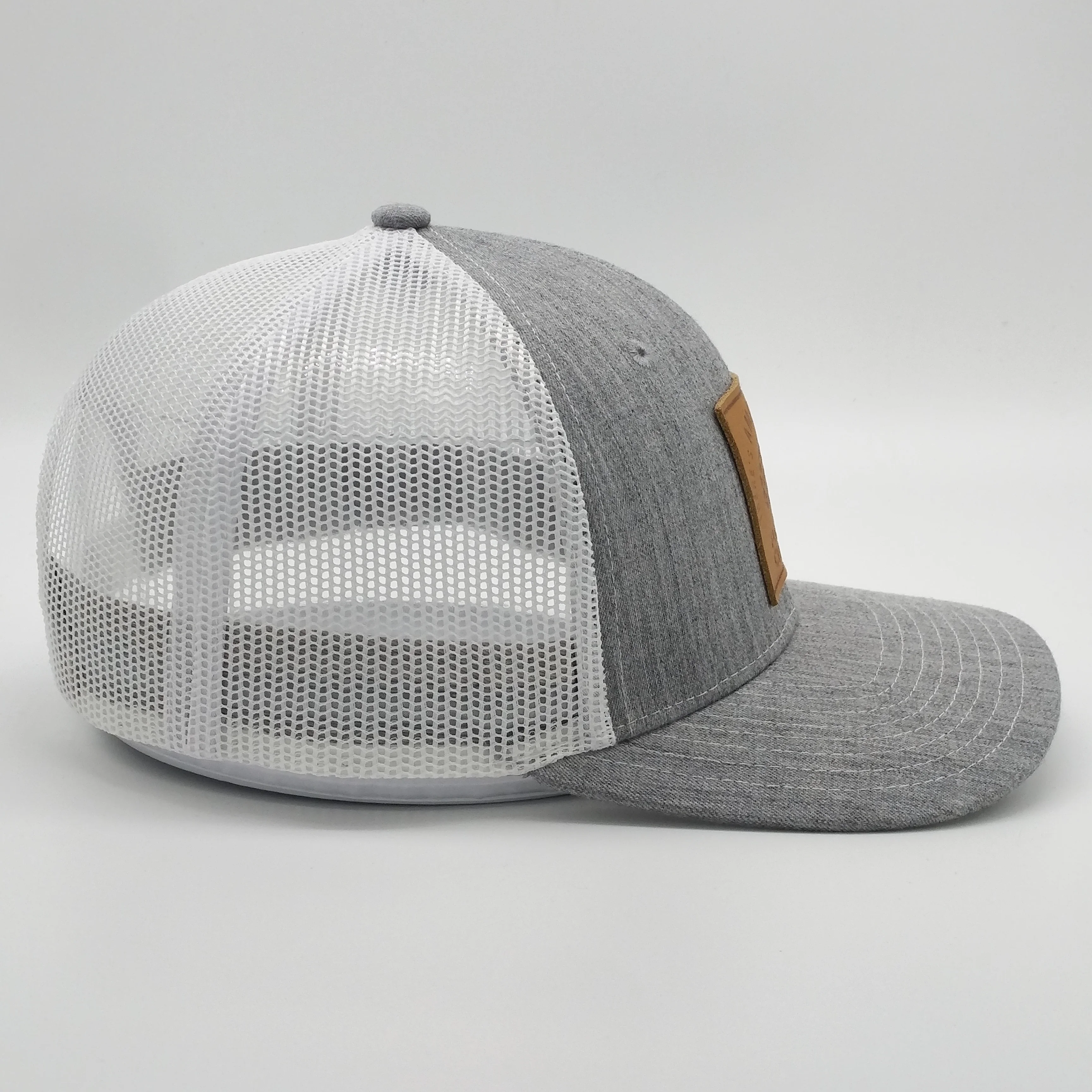 thumbnail image 2 of Cal Poly Mustangs Trucker Hats,Adjustable Comfortable Mesh Shade Baseball Cap For Men And Women Gray At Men's Clothing Store 2 of 11