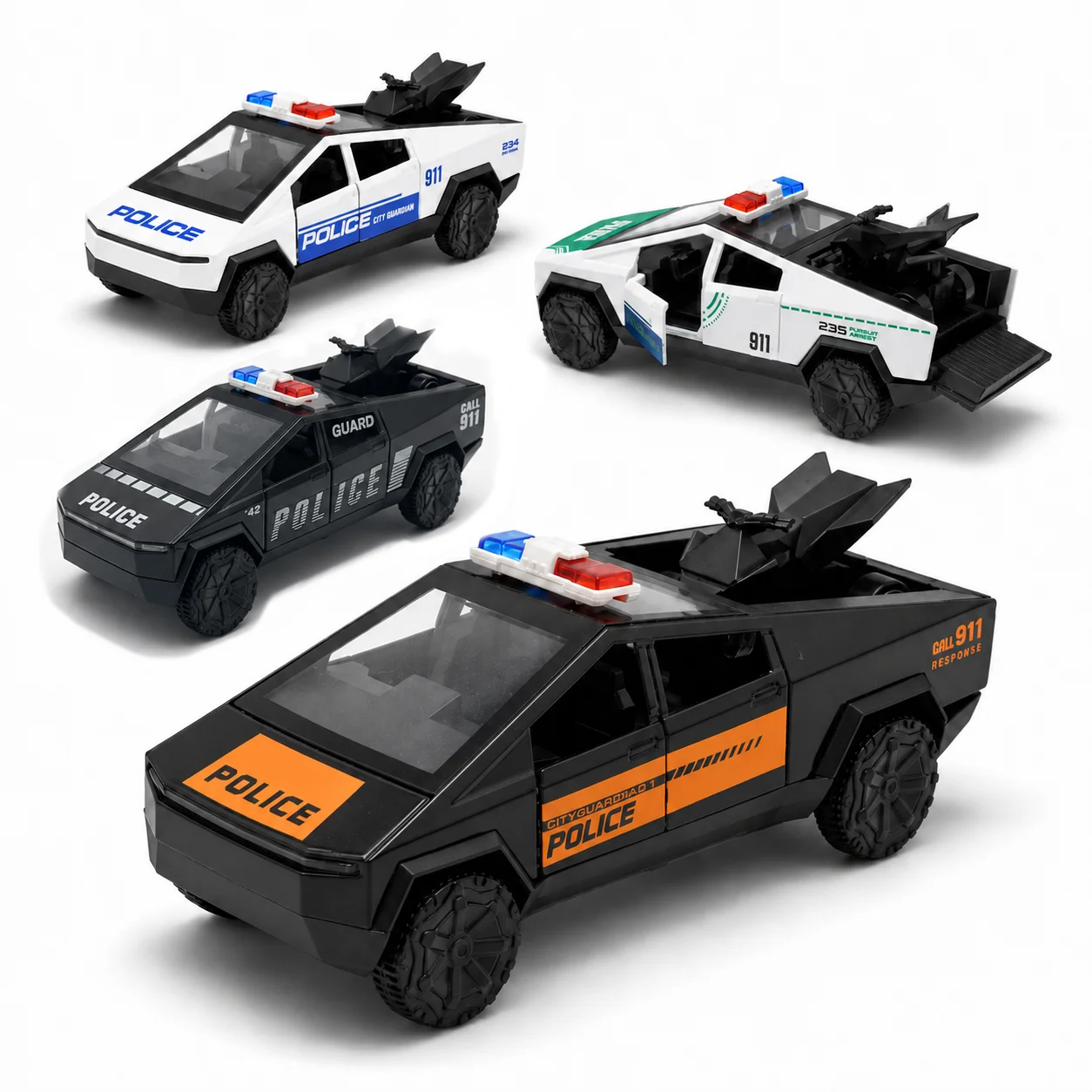 alloy toy car police