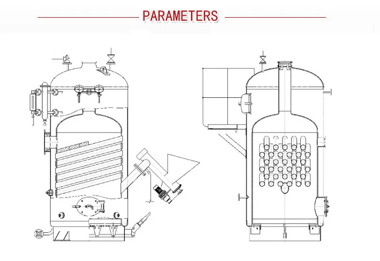 Yy(Q)L Type Vertical Hot Sale Solid Fuel Boiler