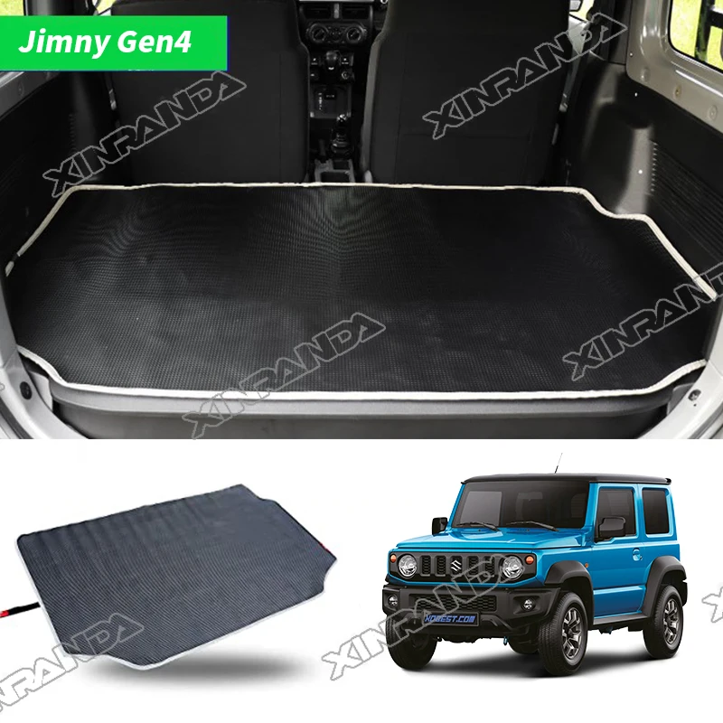 Jimny Jb74 Accessories New Pvc Material Waterproof Trunk Mat For Suzuki