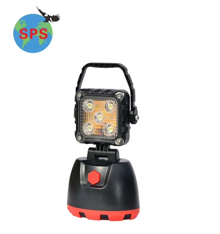 SPS best quality auto DC 5V 2A LED bulk led lights with rechargeable battery