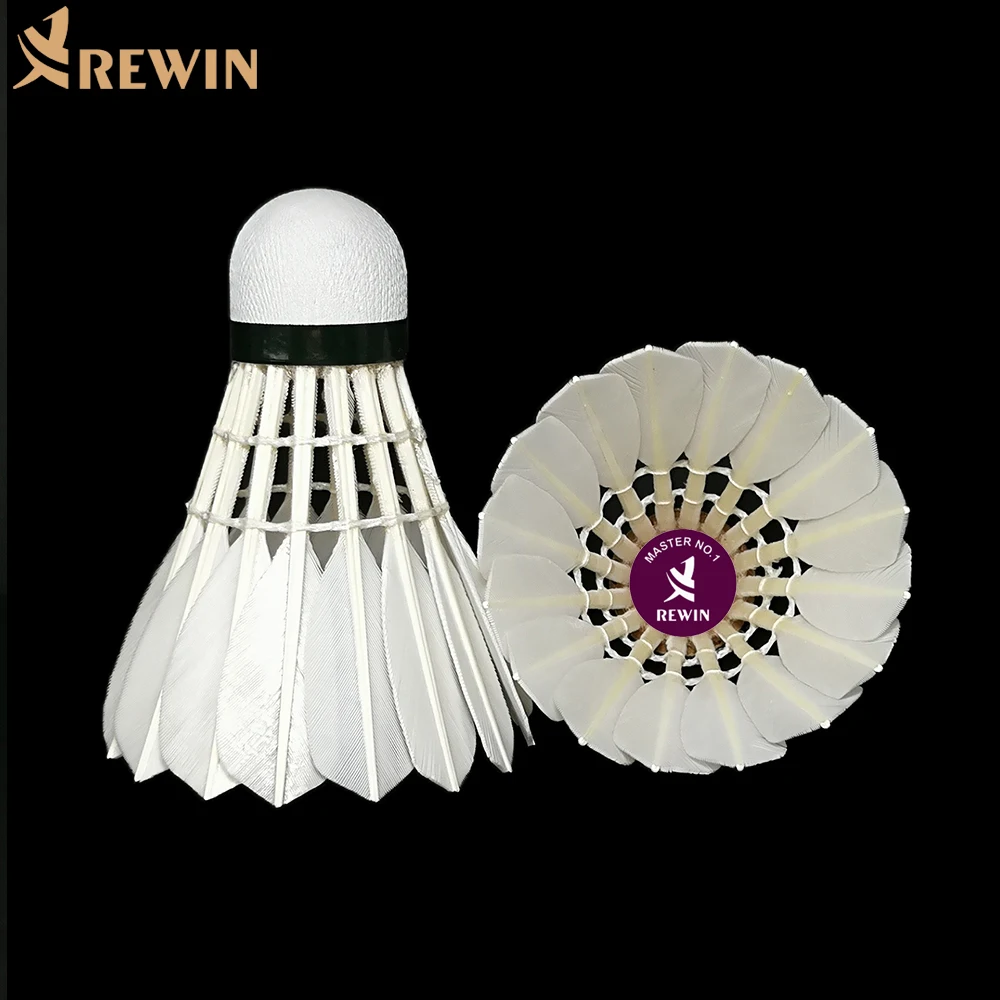 Tournament Grade Top Quality Goose Feather Badminton Shuttlecock
