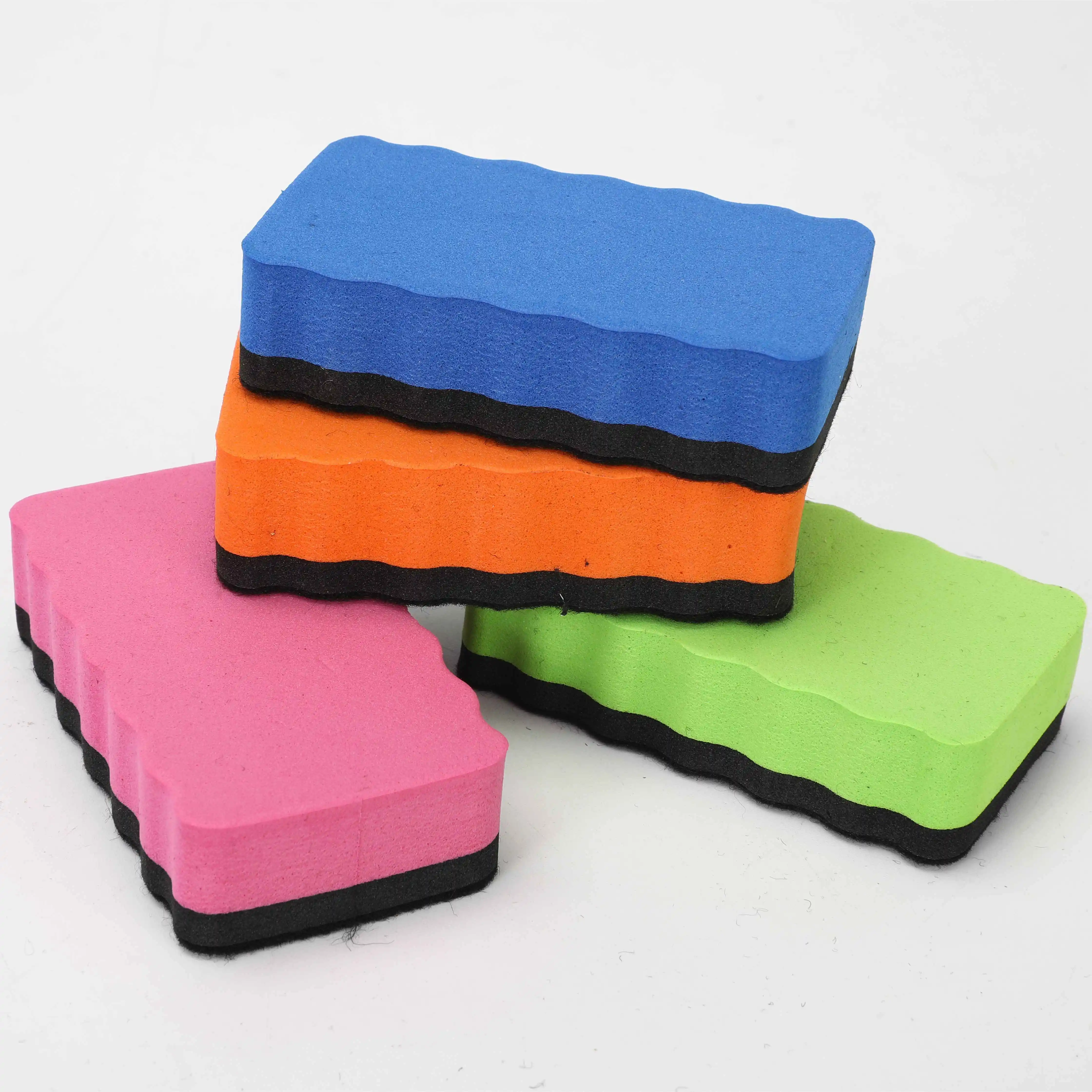 
Sponge Multicolor Non-toxic Dry Small Whiteboard Eraser Magnetic 