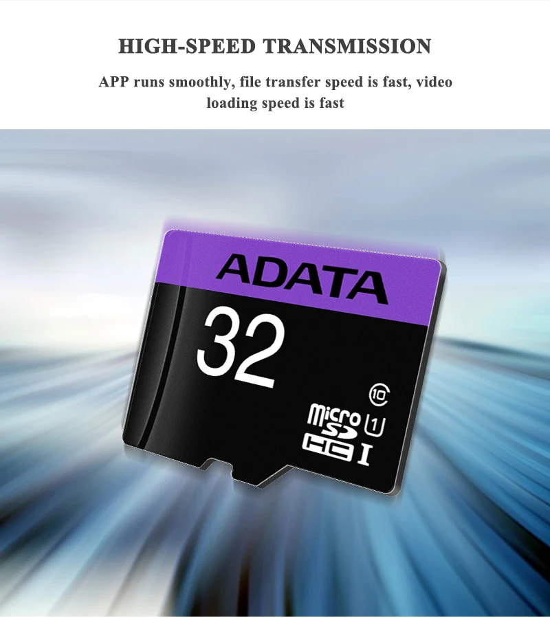 Original Adata A1 Memory Card 64gb 32gb 16gb Memory Sd Card 128gb V10
