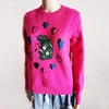 New design christmas women winter cable cardigan spring knit knitted knitting patterns bat pullover sweater