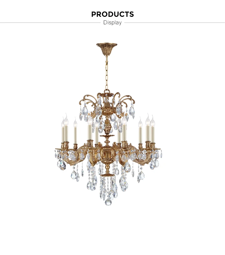 luxury cristal chandelier