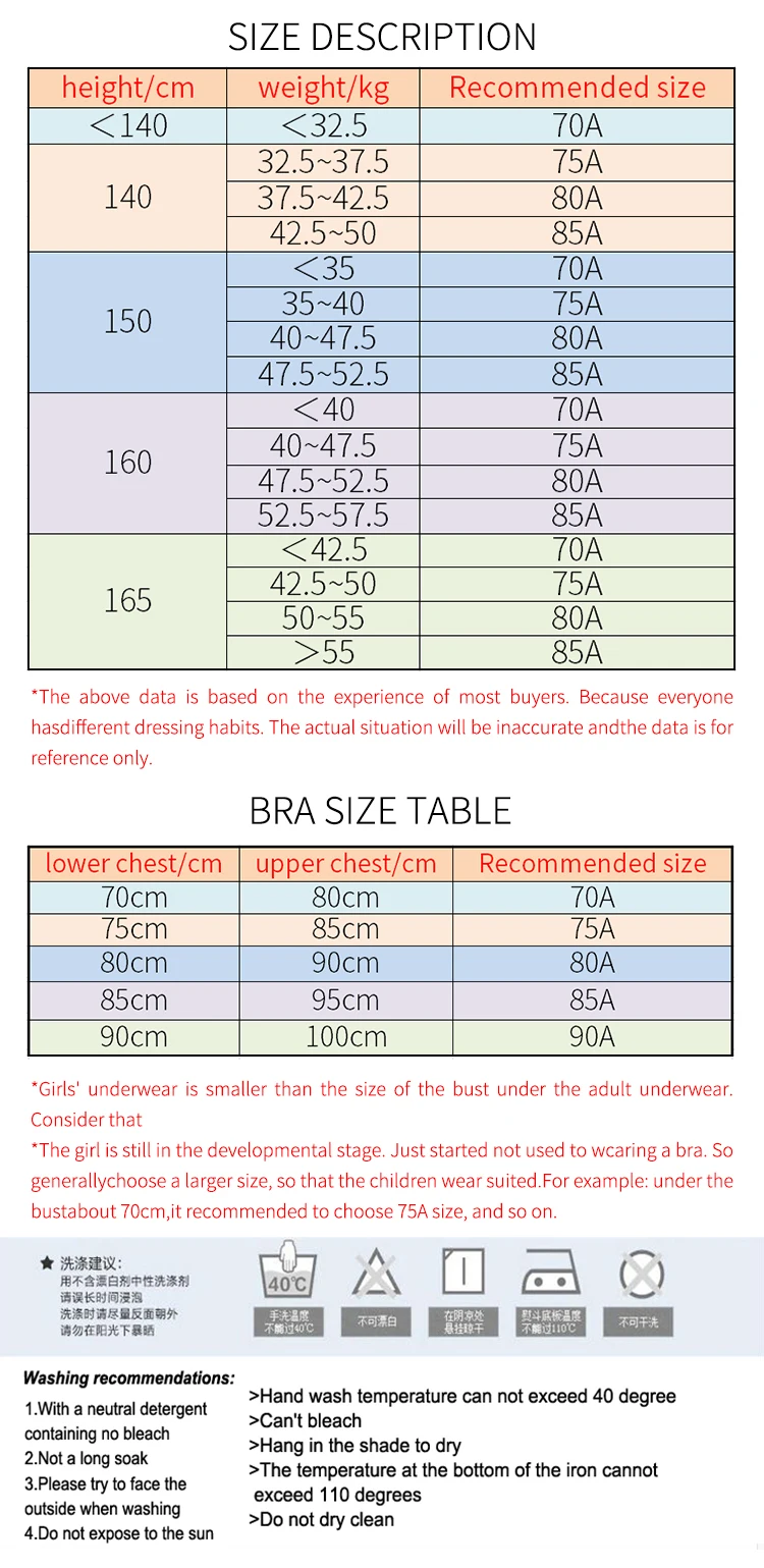 USD 9.79] Girls' underwear girl student puberty bra 9-12 years old girl  developmental vest 10 junior high school student 15 teenagers - Wholesale  from China online shopping