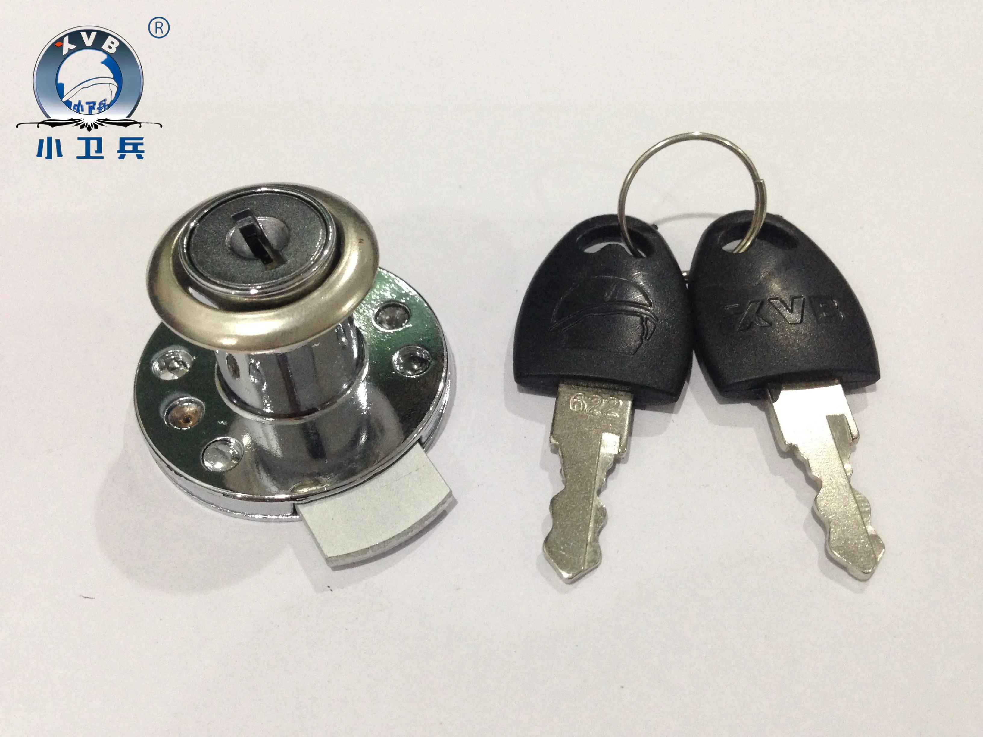 China XVB hardware furniture Round alloy 109 lock drawer lock furniture lock parts