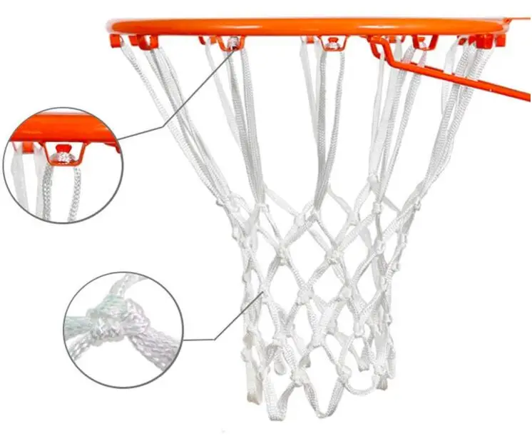 Professional Heavy Duty Basketball Net All Weather Anti Indoor Or