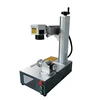 Mini 20W 30W EZCAD software portable Fiber Laser Marking Machine Price for Metal Hardware Plastics Glass cell phone case