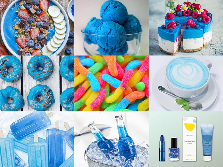 Health Products Spirrulina Extract Phycocyanin Powder Phycocyanin E18