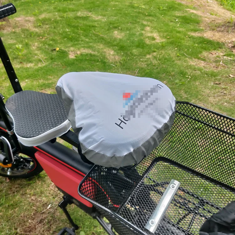 Custom Waterproof Bicycle Saddle Rain Cover Protective Bike Saddle