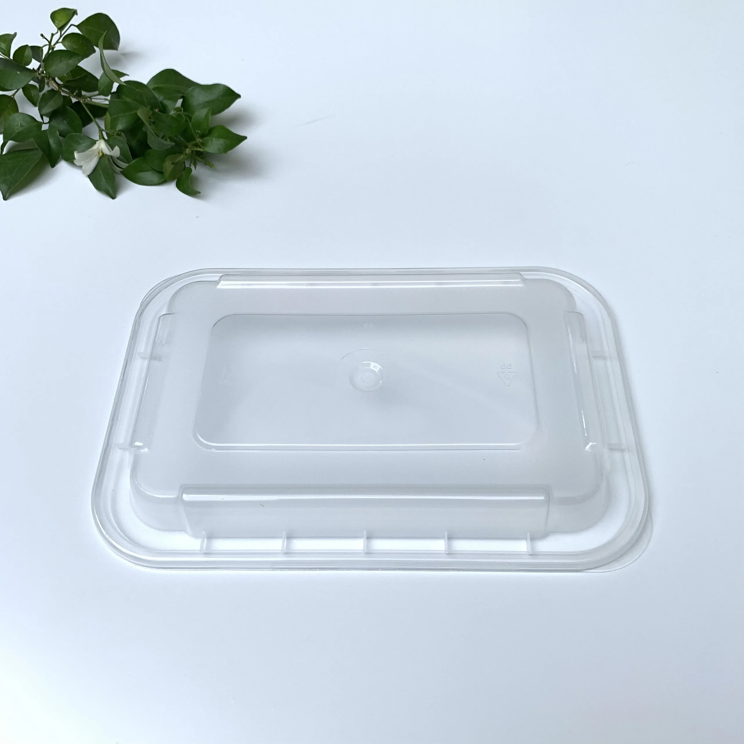 Wholesale Rectangular Pp Plastic Disposable Microwave Food Container