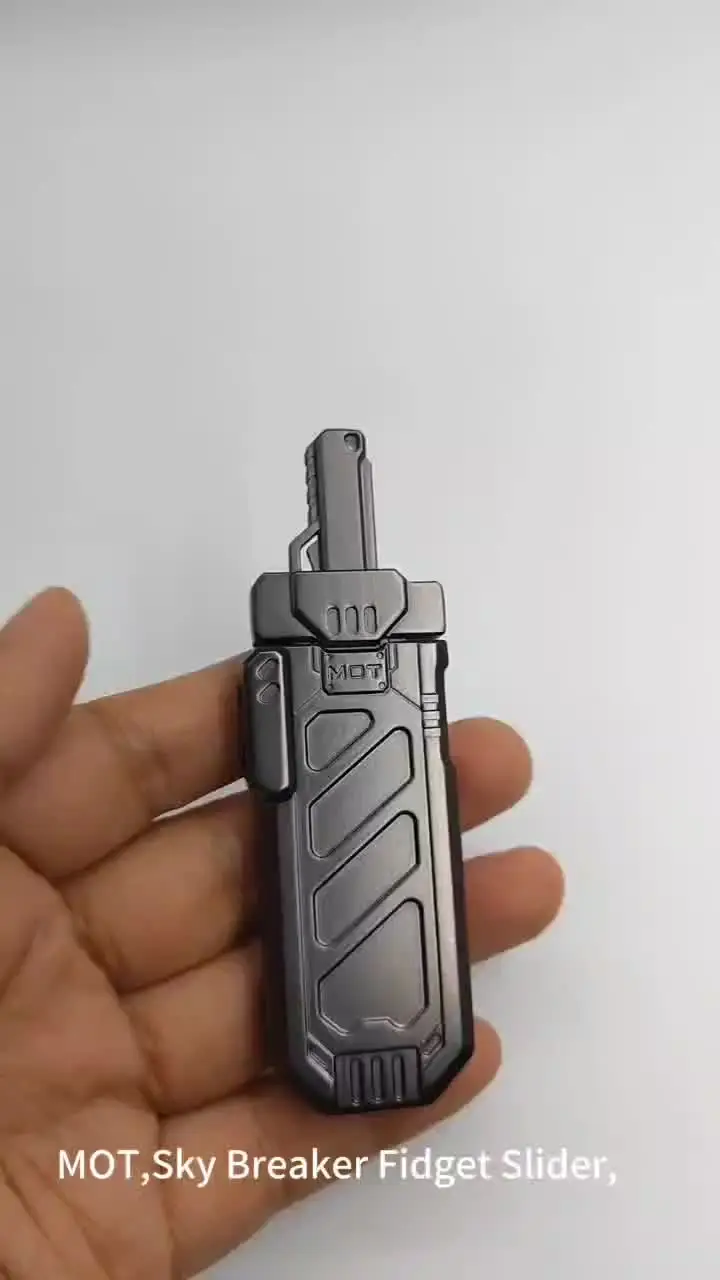 Stock New Structure EDC Push Fidget Slider EDC MOT Sky