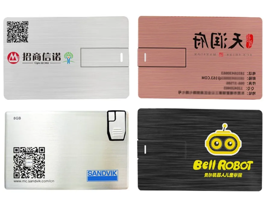Customized credit card Usb business card Flash Drive Stick - ANKUX.COM