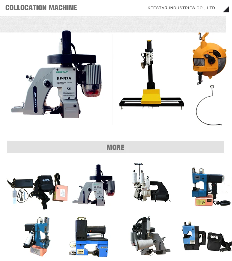 Keestar Kpn7a Jute/gunny Bag Low Cost Portable/handheld Sack Closing