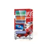 Vending machine for cold and hot drinks with 400PCS capacity