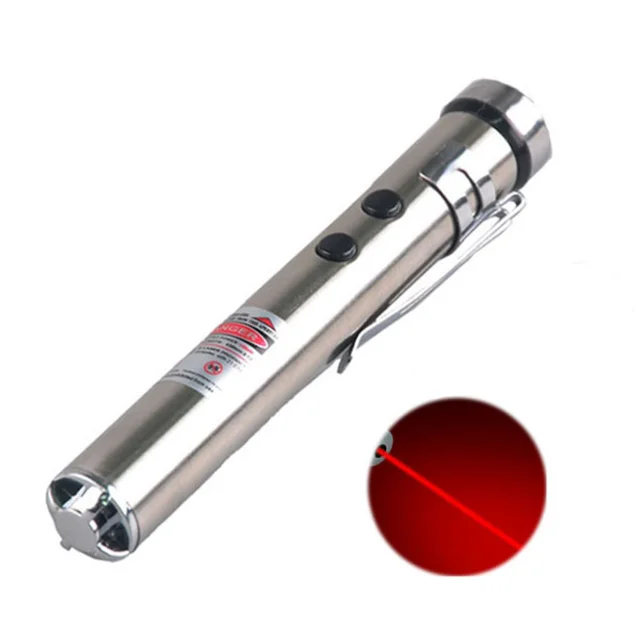 Amazon Hot Selling 2020 Flashlight Laser UV Penlight Stainless Steel Laser Light Torch