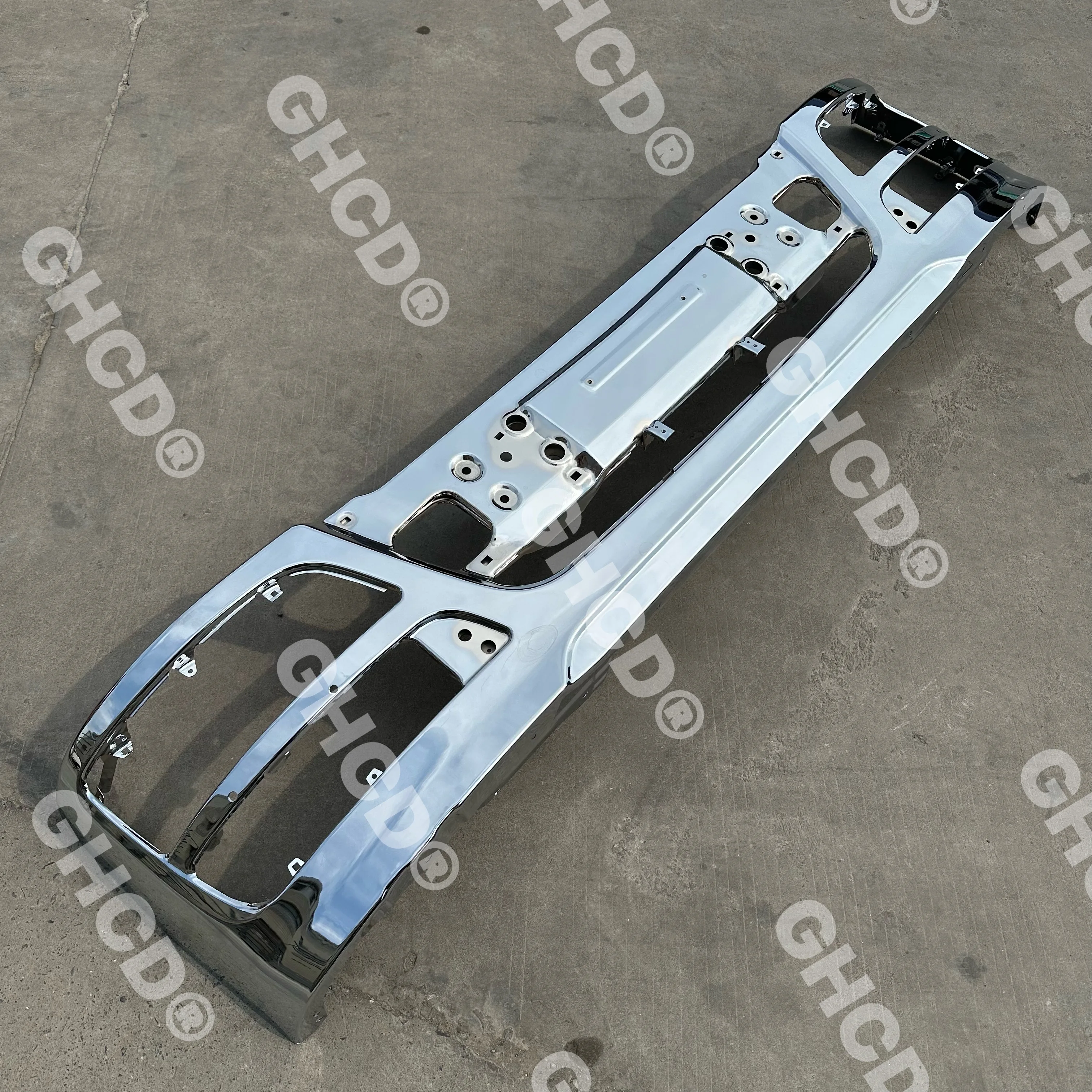 product ghcd high quality chrome plated bumper for mitsubishi f420 japanese truck 2008 on hino isuzu nissan plastic material new-0