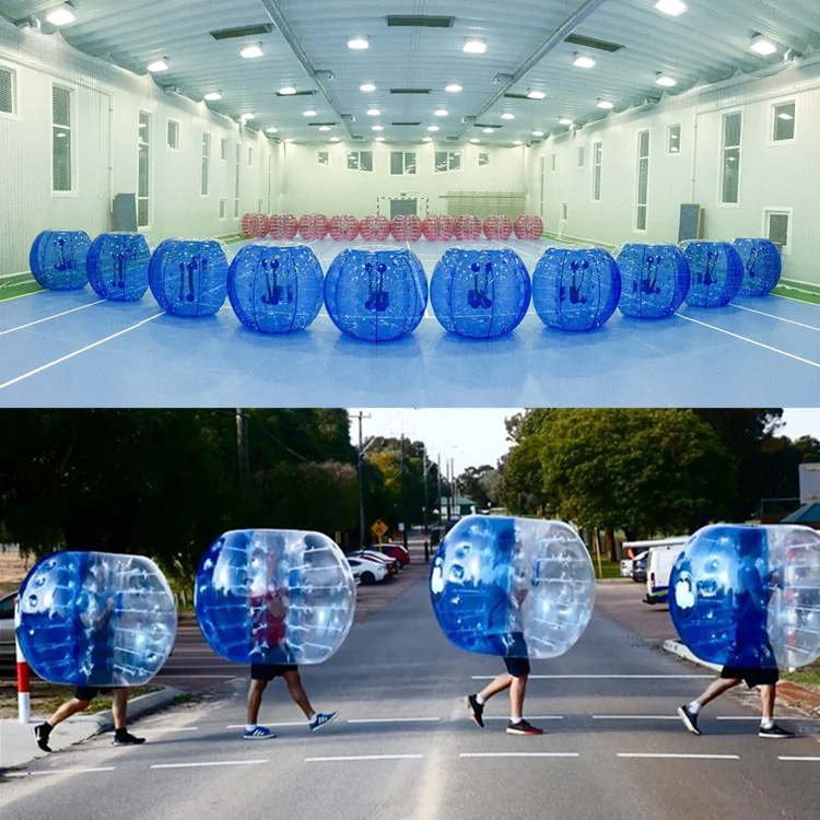 TPU human  bumper soccer ball inflatable body zorb balls for football