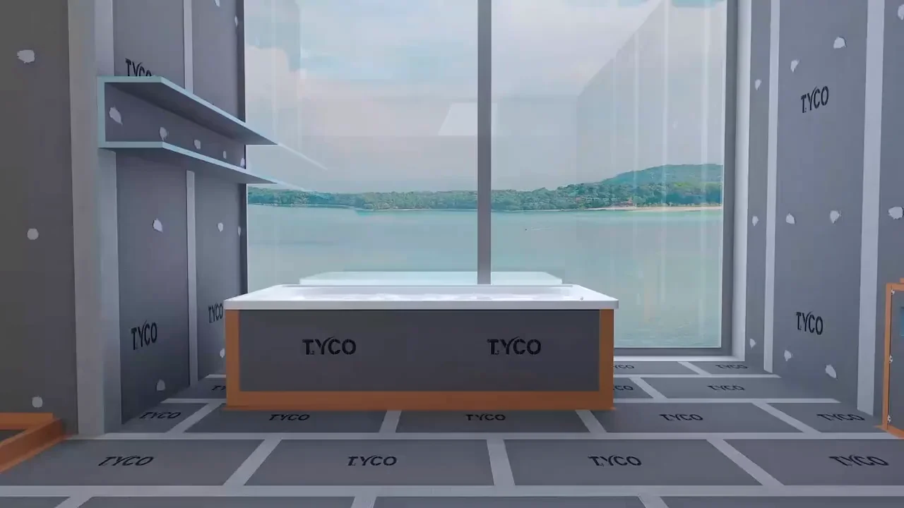 Shower Fusion Waterproof Wall Panels 4x8 Foam Xps Insulation Board Buy Shower Fusion