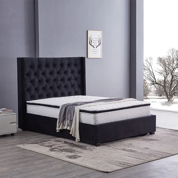 Luxury Velvet Leather Beds Modern Upholstered Headboard Lift Up Under Storage Bed Frame Modern Adjustable Bed Buy Luxury Beds Modern Under Bed Storage Adjustable Bed Product On Alibaba Com