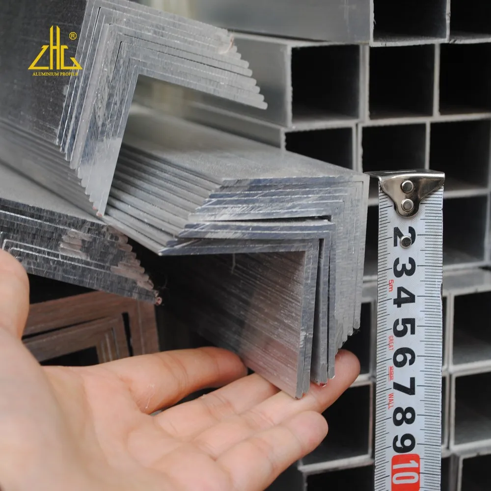 6061 Manufacturer 20*20*2 Mm Aluminium Angle Bar Extrusion Profiles