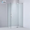 stainless steel frameless single bath room shower cube cubic all in one corner shower next to bath
