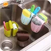 Multifunctional Kitchen Sink Drain Bag Hanging Sponge Storage Basket Silicone Drain Basket