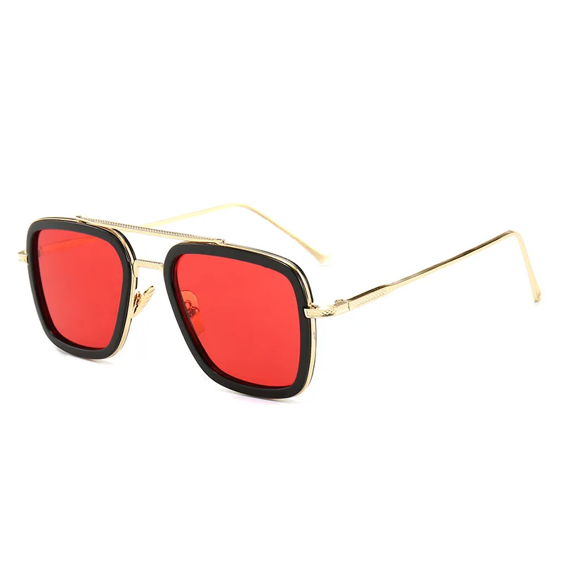 ironman sunglasses red