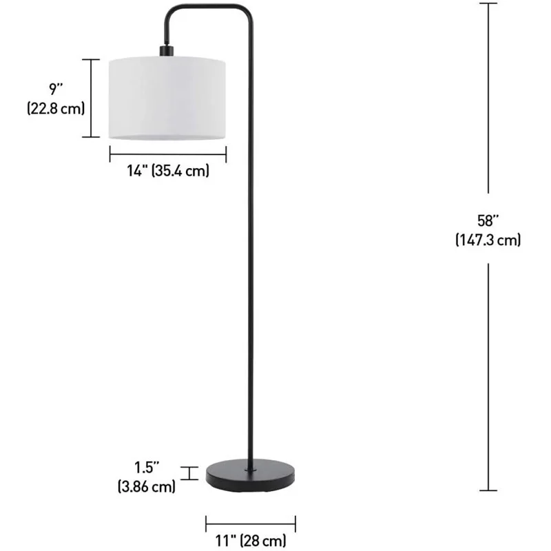 Original Floor Lamp with Frame Garden Living Room BedroominsStyle Creative Bedside Lamp Modern Minimalist StudyLED