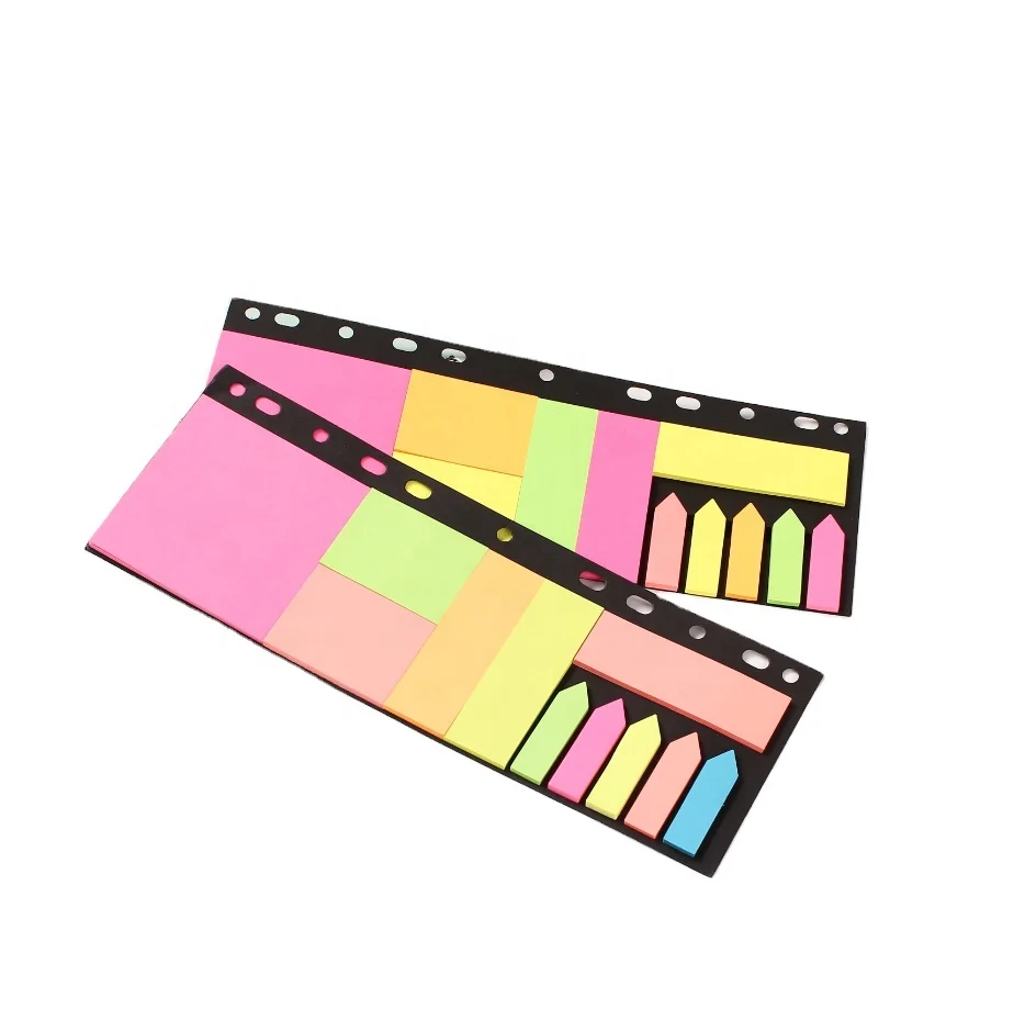 
Promotional gifts memo pad Self-adhesive removable sticky note set 