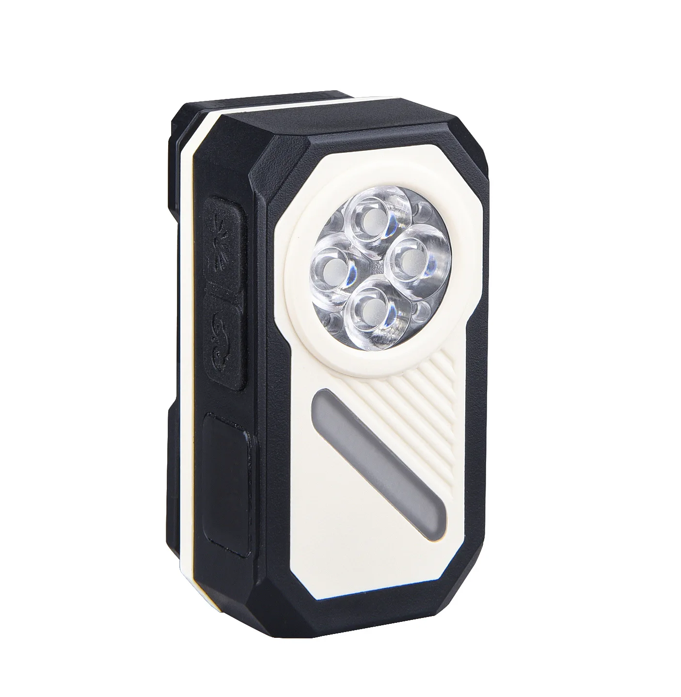 多功能EDC灯，带电子显示屏七色背光强磁铁可拆卸头戴式手电筒帽夹